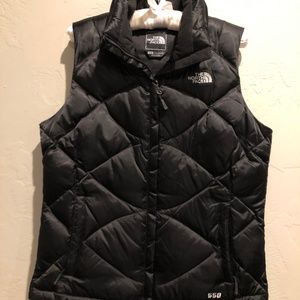The North Face Black Puffer Vest 550 Series Size M